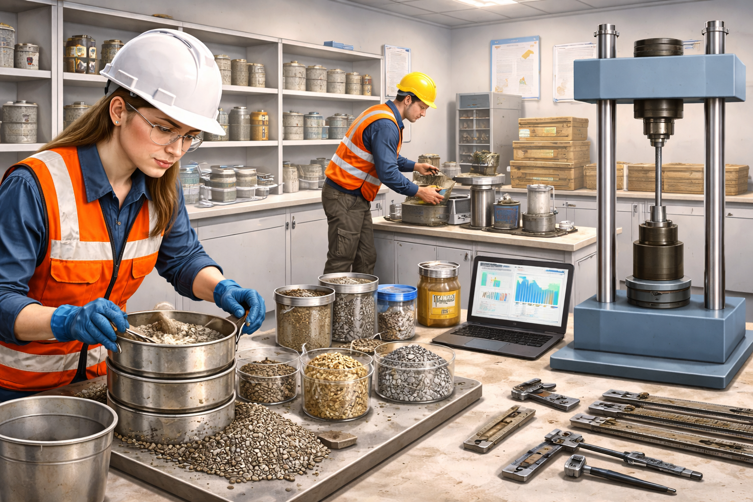 Thí nghiệm Vật liệu xây dựng